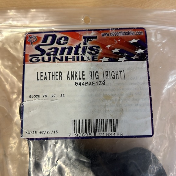 DeSantis Gunhide ankle holster - Picture 2 of 6